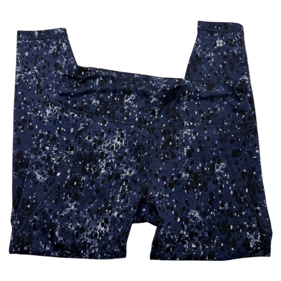 Sweaty Betty Blue Power 7/8 Workout Leggings - Picture 8 of 12